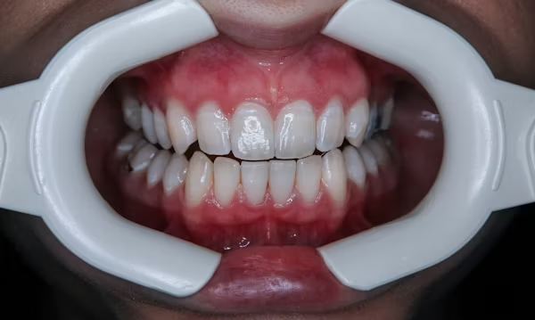 photo of a person's teeth